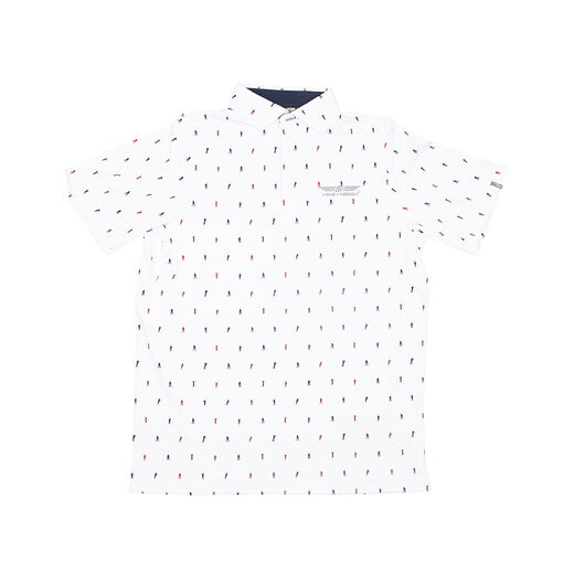 Vokey Golfer Polo - Red/White