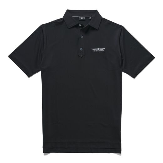 Vokey Solid Lisle Black Polo