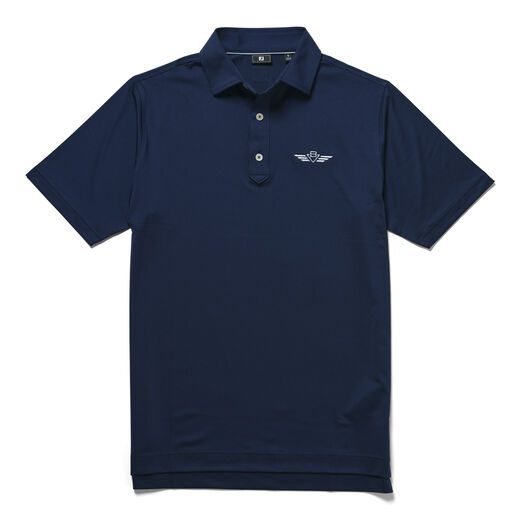 Vokey Solid Lisle Navy Polo		
