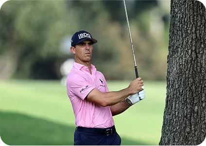 Billy Horschel takes a swing on tour.